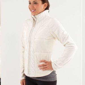 Lululemon St. Moritz Cream Jacket